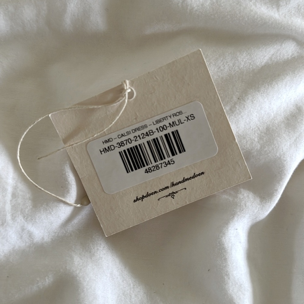 Doen Calsi Silk Dress in Liberty Rose Romance - Picture 11 of 13